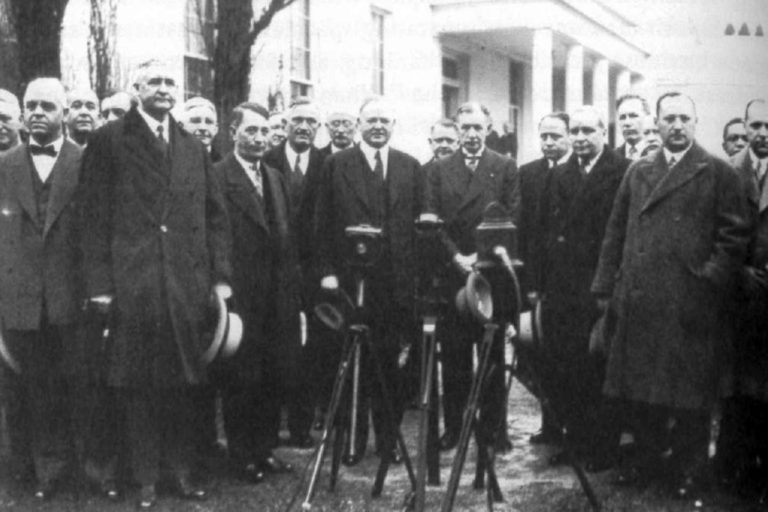 Jesse Jones and President Herbert Hoover